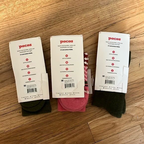 3 pairs Pacas socks - Picture 2 of 3